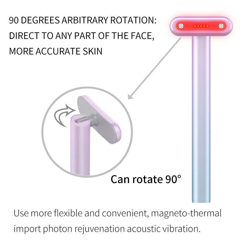 LED Microcurrent Eye & Face Lifting Massager