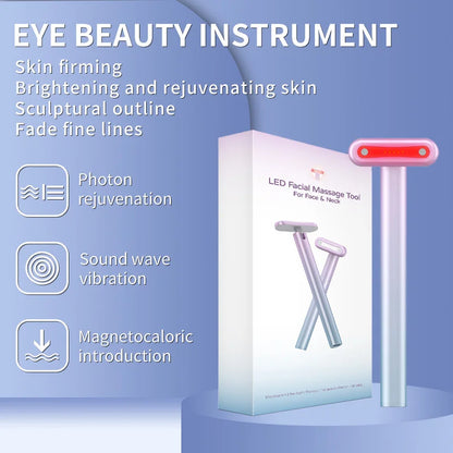 LED Microcurrent Eye & Face Lifting Massager